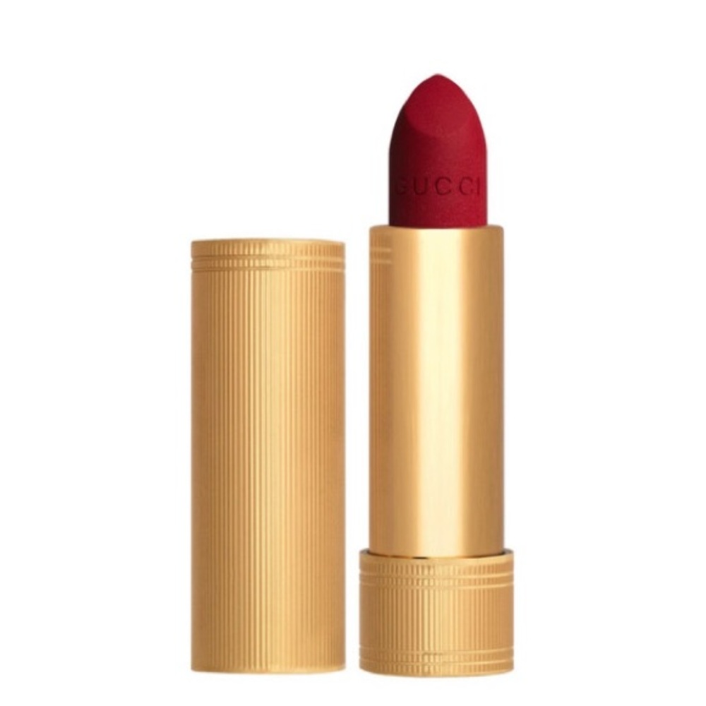 Gucci Rouge à Lèvres Voile Lipstick 502 Eadie Scarlet